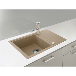 Granite kitchen sink Intermezzo 30, for cabinet 45 cm