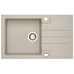Granite kitchen sink Rock 130, for cabinet 60 cm