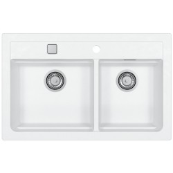 Granite kitchen sink Atrox 50, for cabinet 80 cm Granite kitchen sink Atrox 50, for cabinet 80 cm