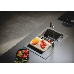 Granite kitchen sink Atrox 50, for cabinet 80 cm Granite kitchen sink Atrox 50, for cabinet 80 cm
