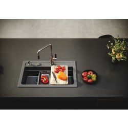 Granite kitchen sink Atrox 50, for cabinet 80 cm Granite kitchen sink Atrox 50, for cabinet 80 cm