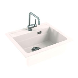 Granite kitchen sink Atrox 30, for cabinet 60 cm