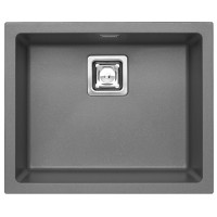 Granite kitchen sink Quadrix 50, for cabinet 60 cm