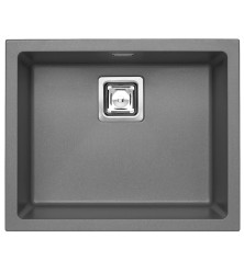 Granite kitchen sink Quadrix 50, for cabinet 60 cm