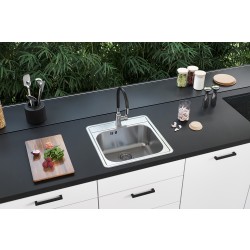 Kitchen sink More 20, for cabinet 45 cm Kitchen sink More 20, for cabinet 45 cm