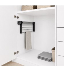 Pull-out trouser and scarf rack