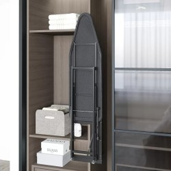 Pull-out ironing board, rotating, Anthracite