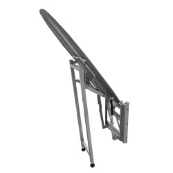 Retractable ironing board, rotating, gray, Evo Line