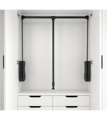 Gas wardrobe lift, Grafite, Evo Line