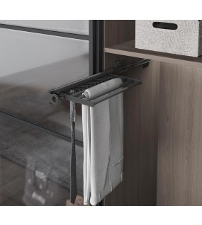 Pull-out trouser rack, Anthracite, Starax