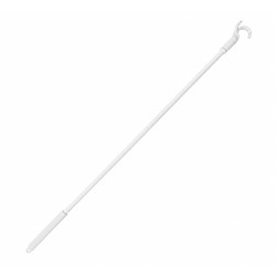 Static rod for hangers, White