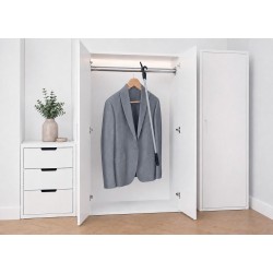 Telescopic rod for hangers