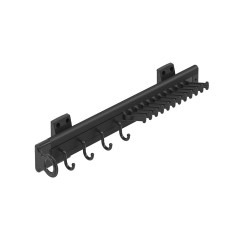 Pull-out hanger for belts and ties, Anthracite, Starax