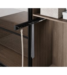 Pull-out hanger for belts and ties, Anthracite, Starax