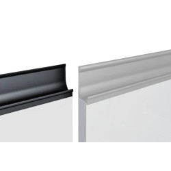 Edge handle with feather Black