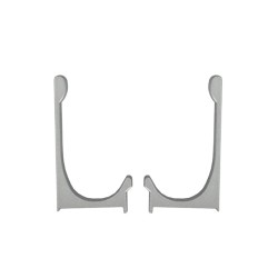Edge handle with feather, Aluminum 