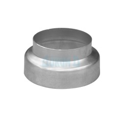 Aluminum transitions for air ducts