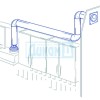 Kitchen hoods, air ducts and accessories for them