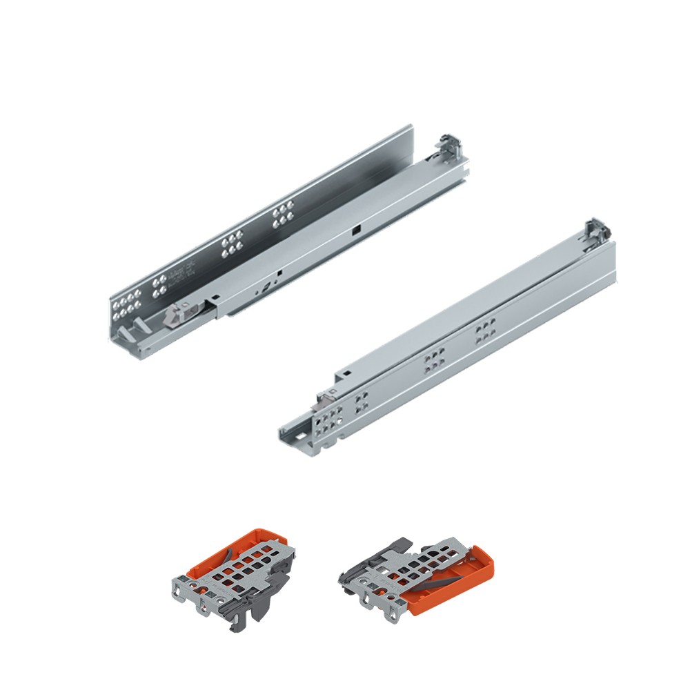 Водачи за чекмедже Blum Тандем BLUMOTION 560F, (100%) пълно изтегляне, плавно затваряне
