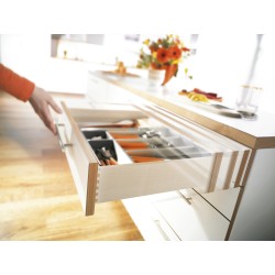 Водачи за чекмедже Blum Тандем BLUMOTION 560F, (100%) пълно изтегляне, плавно затваряне