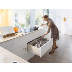 Водачи за чекмедже Blum Тандем BLUMOTION 560F, (100%) пълно изтегляне, плавно затваряне