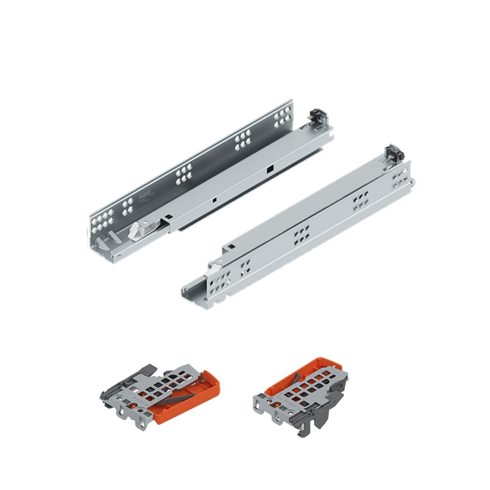Водачи за чекмедже Blum Тандем Tip-on 550F, (80%) частично изтегляне, пуш отваряне