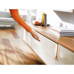 Водачи за чекмедже Blum Тандем Tip-on 550F, (80%) частично изтегляне, пуш отваряне
