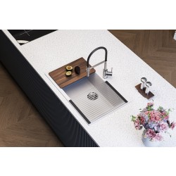 Granite kitchen sink Pure-G 40, for cabinet 80 cm