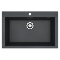 Granite kitchen sink Pure-G 40, for cabinet 80 cm