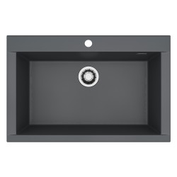 Granite kitchen sink Pure-G 40, for cabinet 80 cm