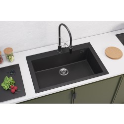 Granite kitchen sink Pure-G 40, for cabinet 80 cm