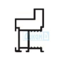 Edge handle VITARA for glass and mirror SEVEROL