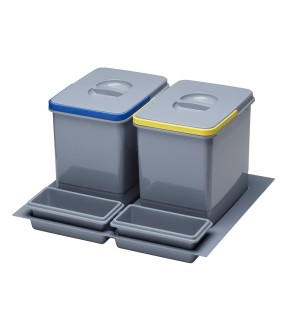 Kitchen drawer bin 600 - H 30 cm, Praktiko