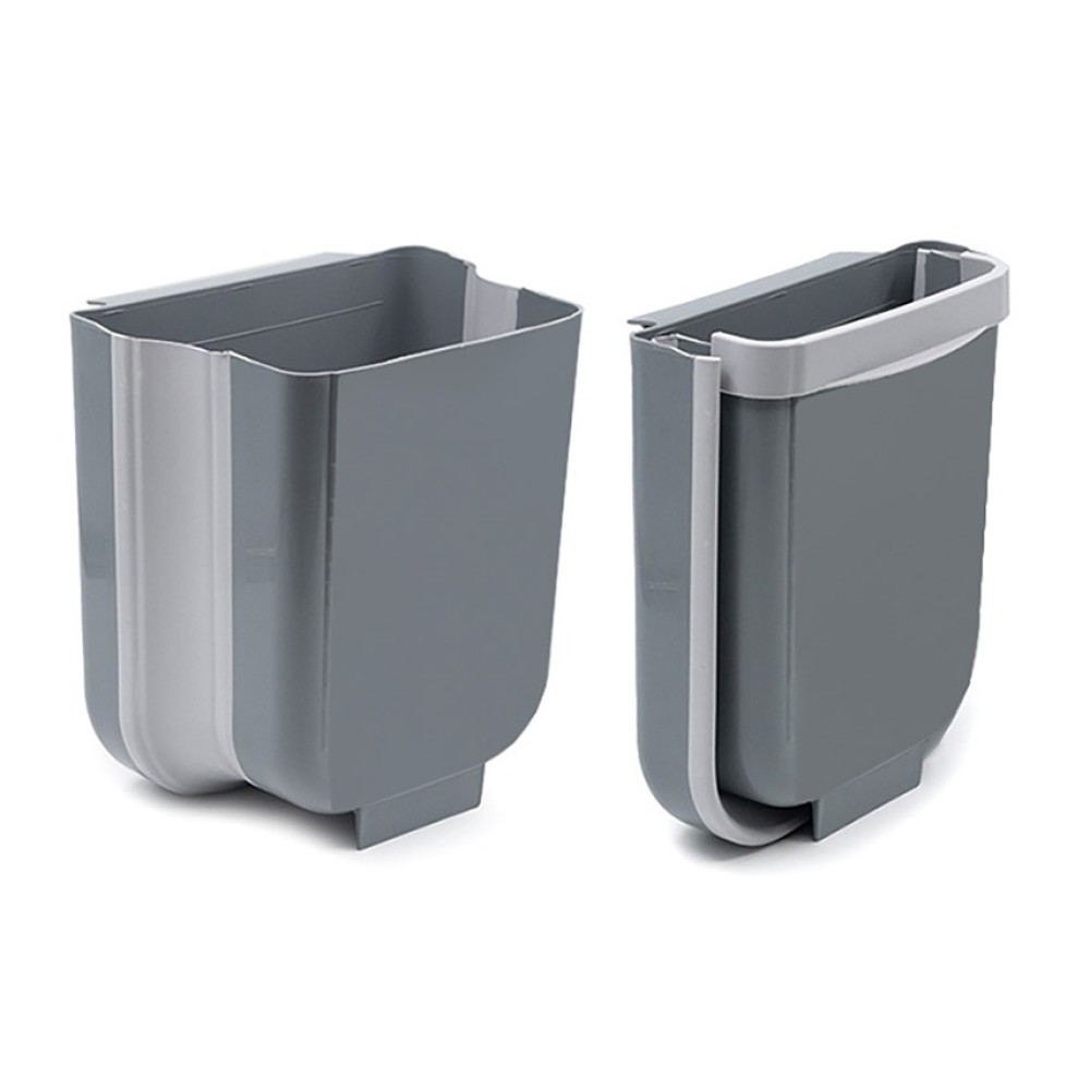 Silicone bucket, foldable for hanging, 5 liters