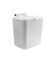 Bucket PVC for suspension with double opening of the lid, 15 l