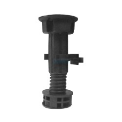 Kitchen leg clip for PVC base