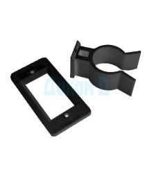 Clip (clip) for a plastic leg for a chipboard base