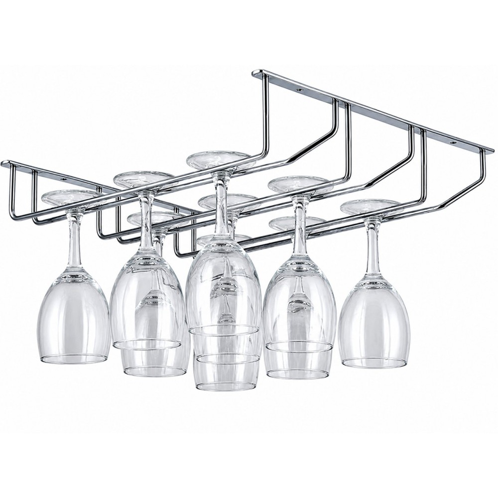 Triple cup holder, chrome