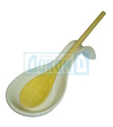 Holder for a cooking spoon - porcelain