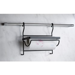 Paper holder, black