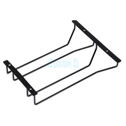 Double hanging cup holder - BLACK