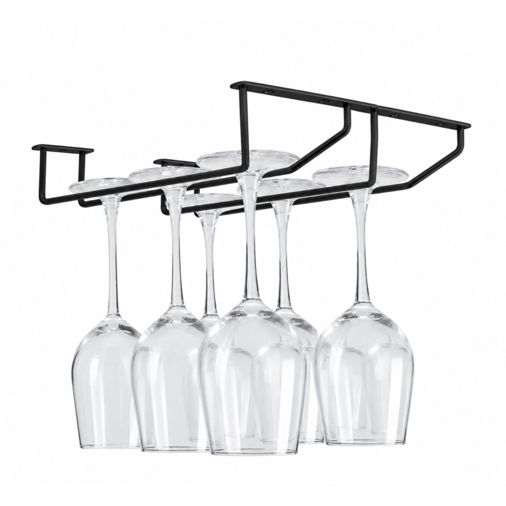Double hanging cup holder - BLACK