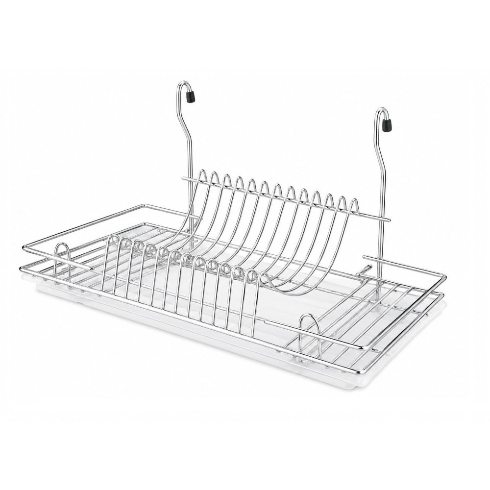 Hanging dish rack for tray dishes, CTX13, chrome