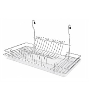 Hanging dish rack for tray dishes, CTX13, chrome