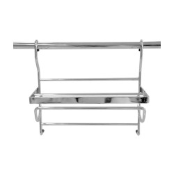 Holder for household paper, chrome