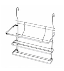 Holder for household paper, stretch and foil 4003, chrome