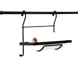Paper holder, black