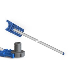 PVC leg adjustment device
