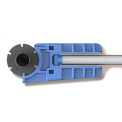 PVC leg adjustment device