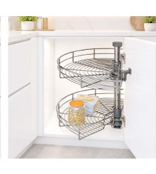 Swivel mechanism for deaf cabinet 1/2, pipe installation, Standart, chrome